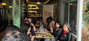 Lidya Antik Bağ Rotası tadım etkinliği katılımcıları