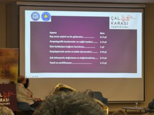 Çal'da bağcılık oturumu